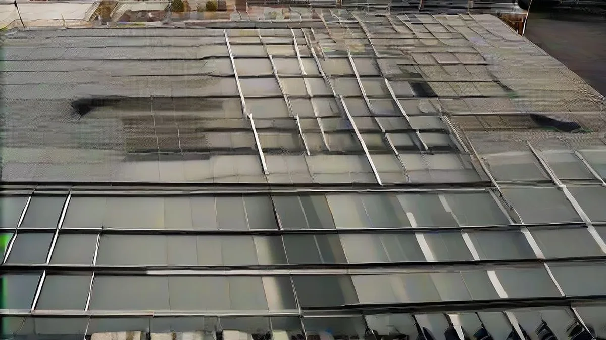 Exterior view of a modern industrial automotive manufacturing plant.