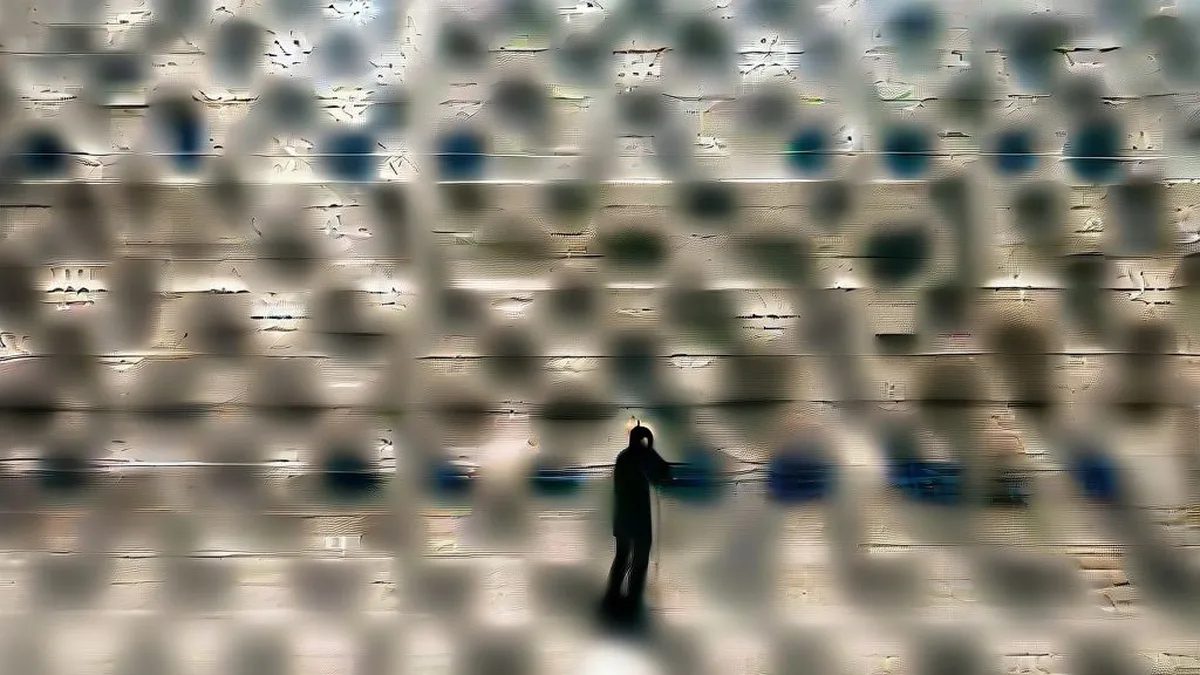 Security personnel patrolling outside a stone church in Jordan after the terrorist attack