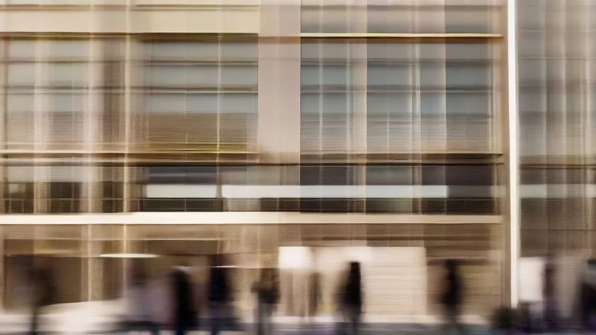 Street view of the luxury retail district in Deira, Dubai