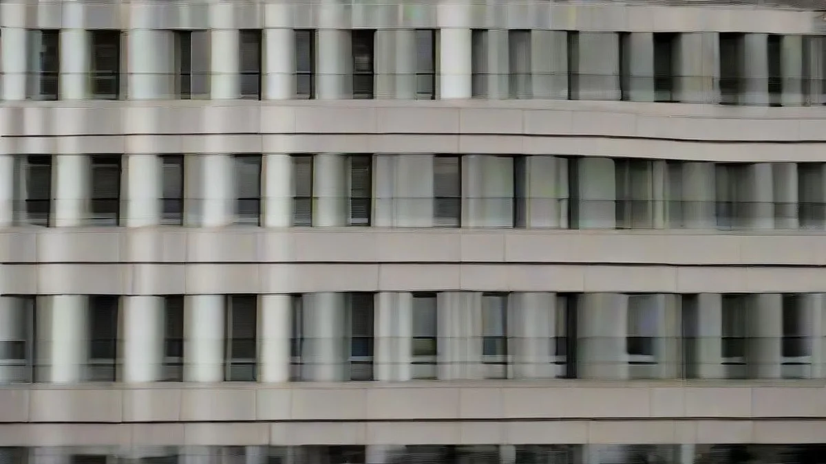 The Federal Election Commission building in Washington D.C. representing campaign finance tracking.