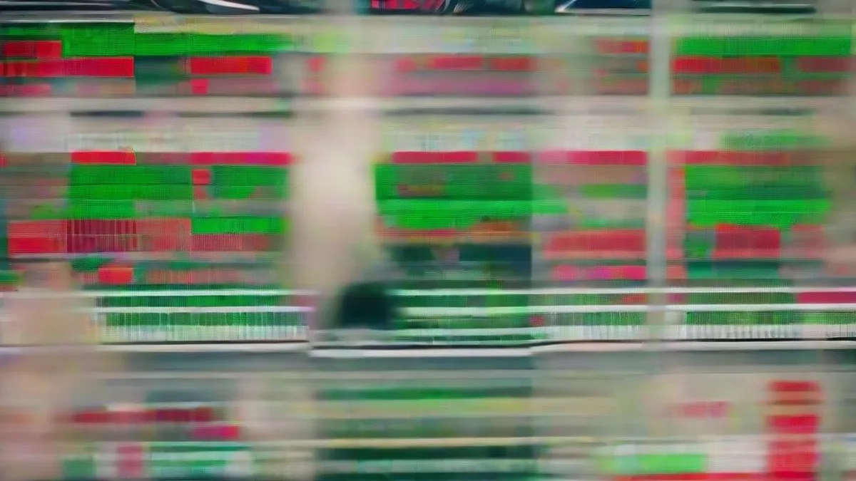 Zetwerk co-founder Amrit Acharya at the NSE trading floor for the company IPO.