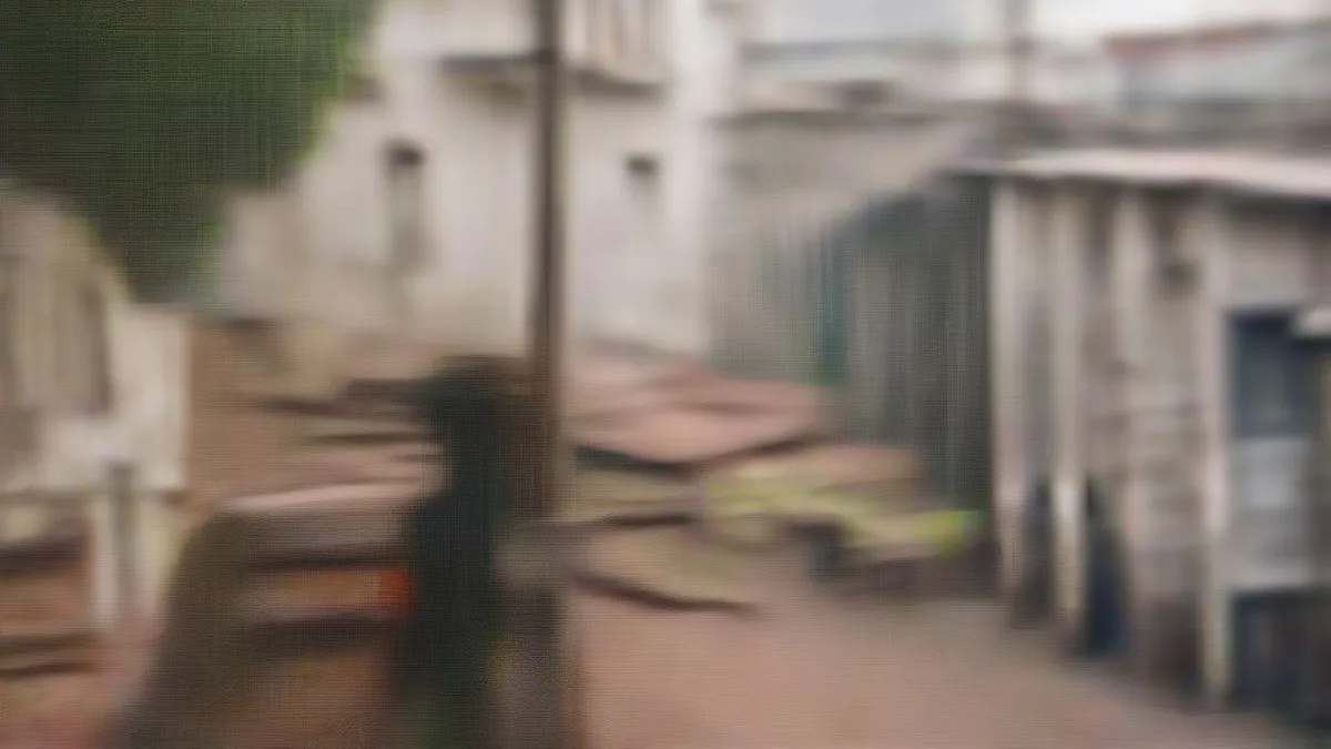 A residential street in Behala, Kolkata, where the incident took place.
