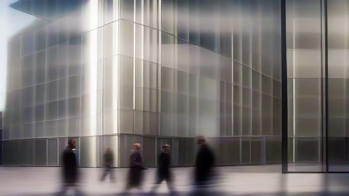 Modern corporate office building representing public sector enterprises