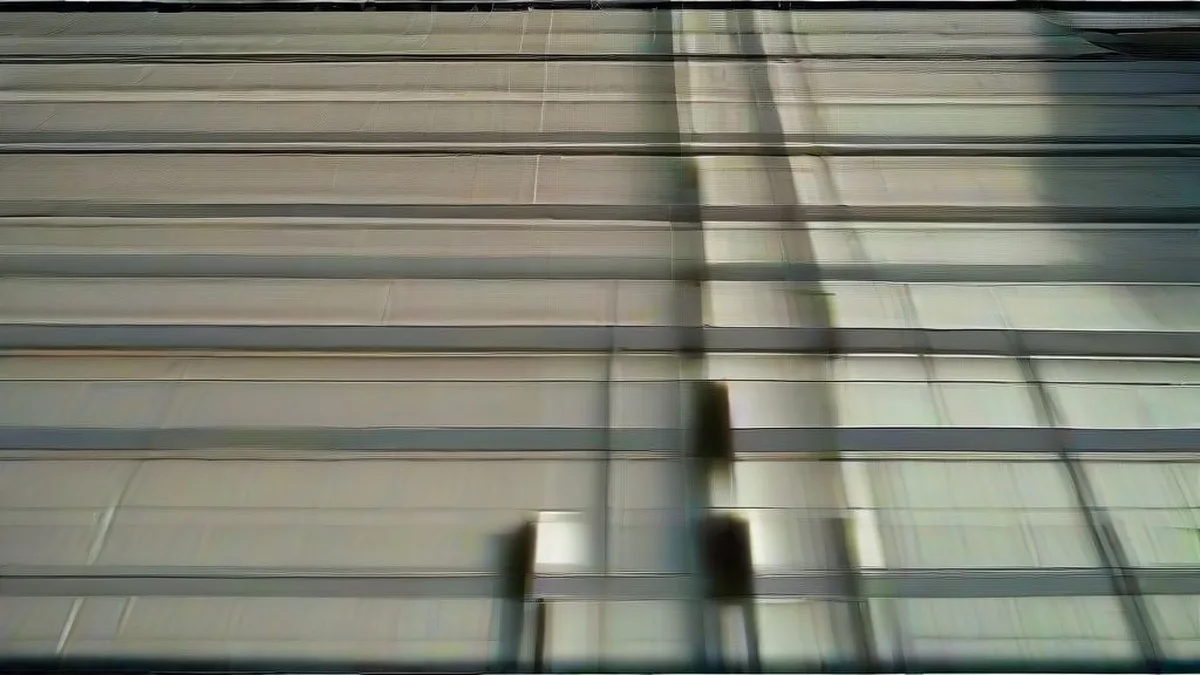 Modern architecture of the agricultural research center in Gujarat