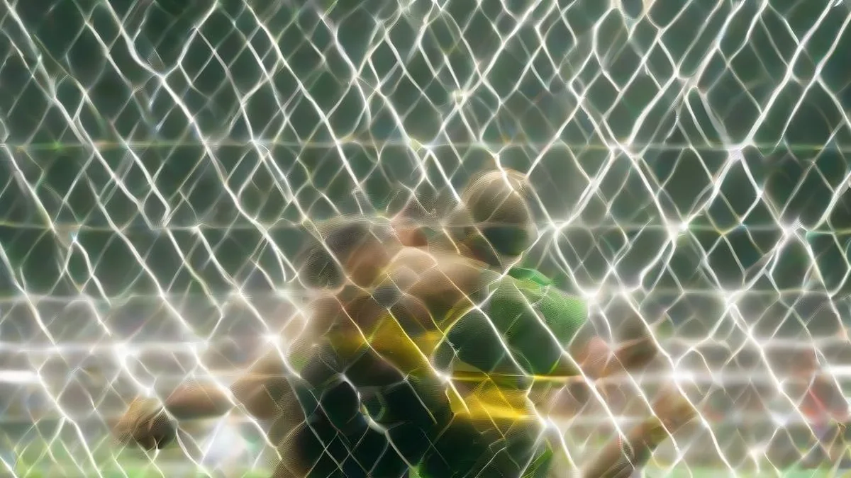 Intense rugby league action during the World Cup tournament.
