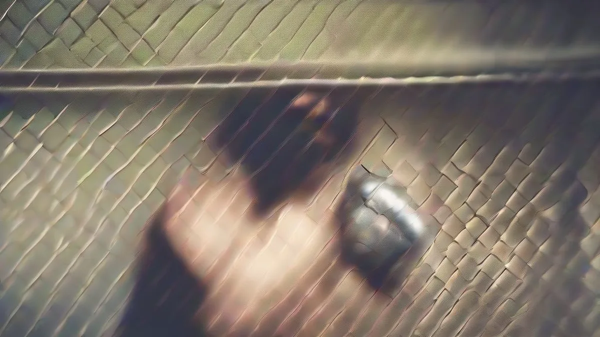 Tyson Fury focused during a training session ahead of his upcoming heavyweight fight.