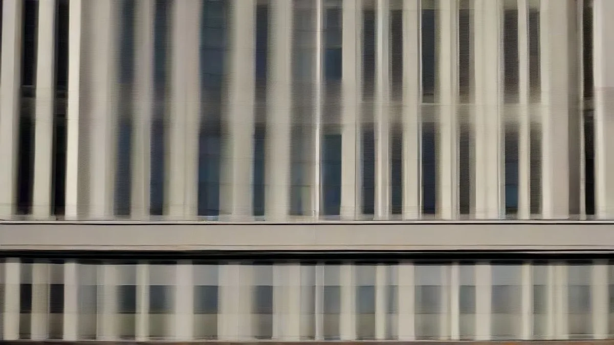 Exterior view of the United States Department of Justice building under natural daylight.