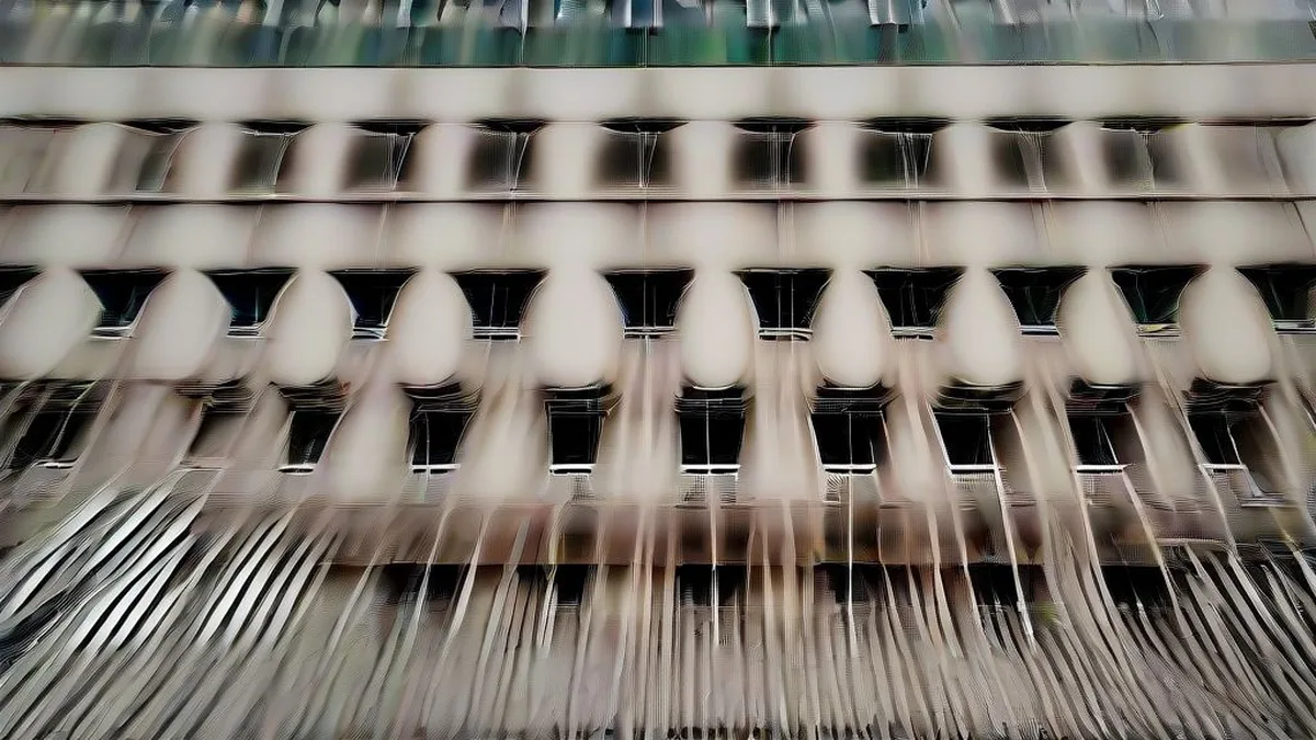 Exterior view of the Uttarakhand Secretariat building in Dehradun under daylight.